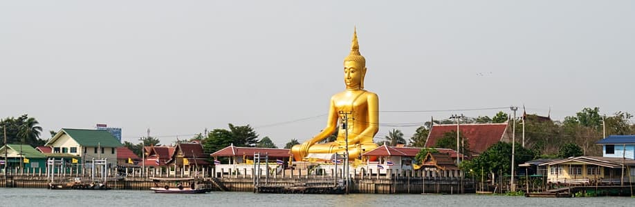 Blick auf den Wat Bang Chak.