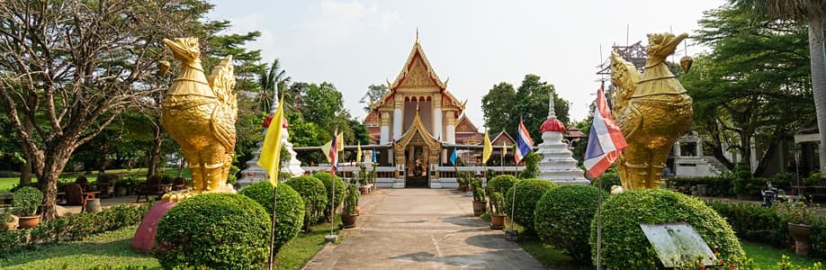 Wat Phai Lom Koh Kret.