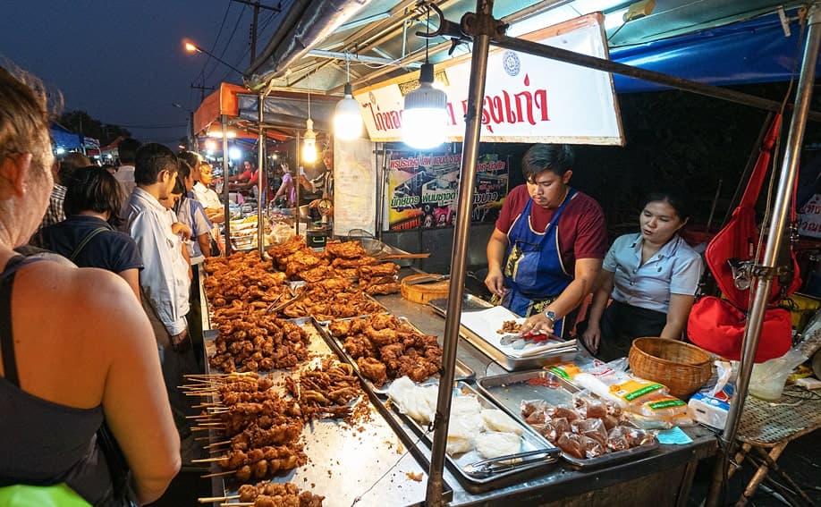 Ayutthaya Night Market.