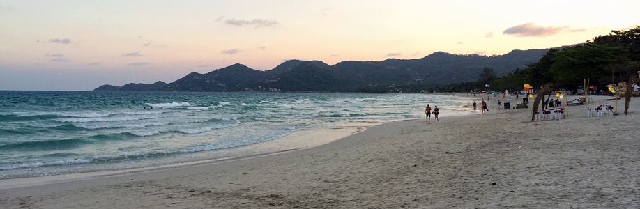 Chaweng Beach auf Koh Samui