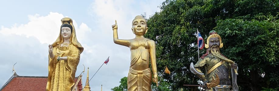 Wat Lamai auf Koh Samui.