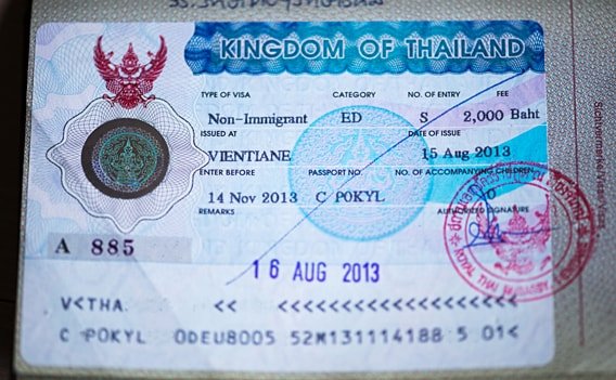 Non-Immigrant Visum Thailand