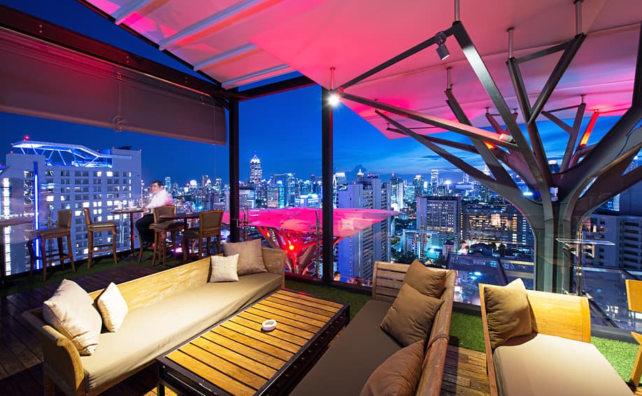 Empfehlenswerte Rooftop Bar in Bangkok - Above Eleven.