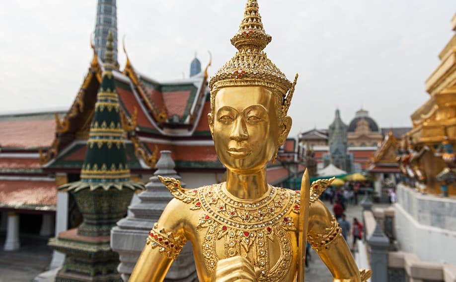 Wat Phra Kaeo und Königspalast.