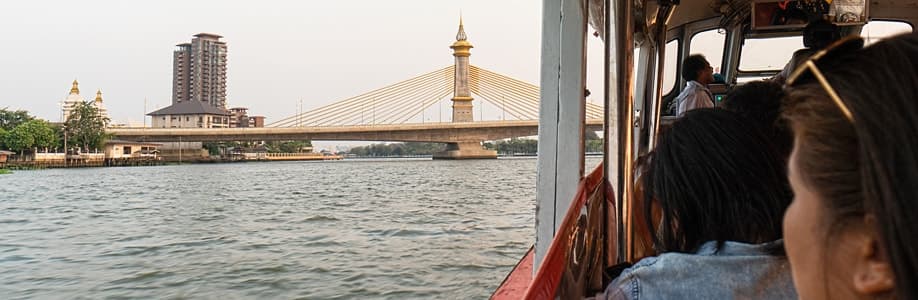Mit dem Express Boot zurück nach Bangkok.