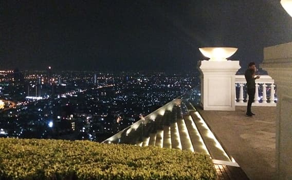 Lebua Sky Bar Bangkok.