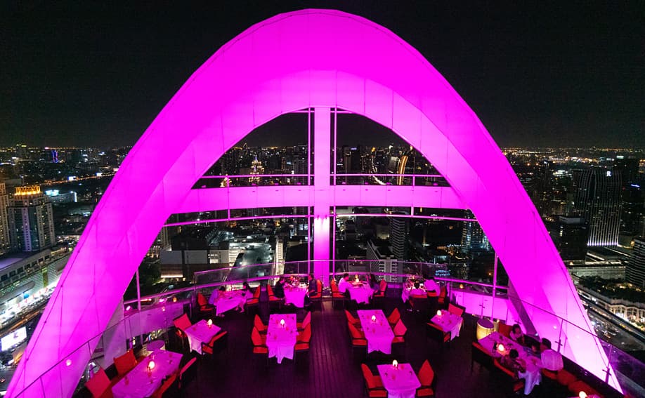 Red Sky Bar Bangkok.