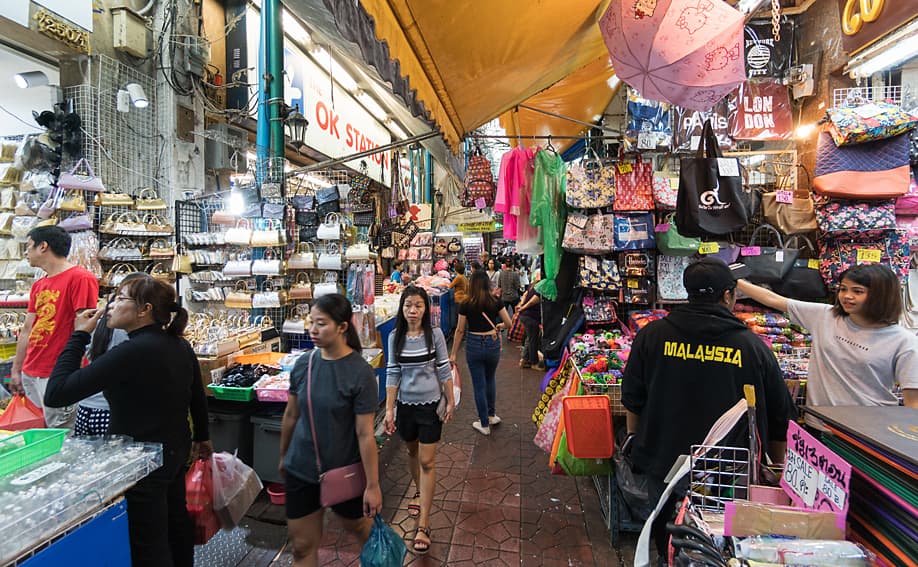 Sampeng Lane Market Bangkok.