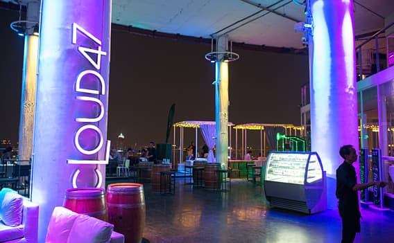 Cloud47 - Rooftop Bar in Bangkok.