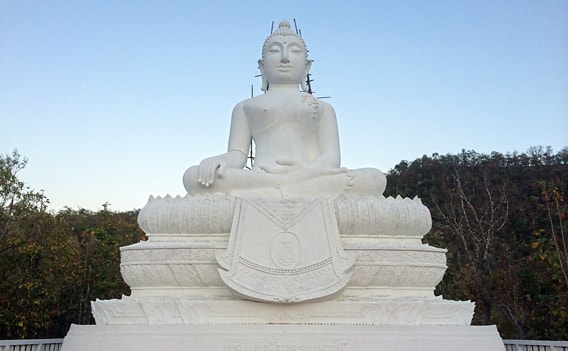 Buddhastatue in Pai.