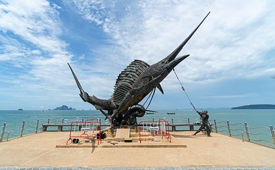 Monument am Ao Nang Beach.
