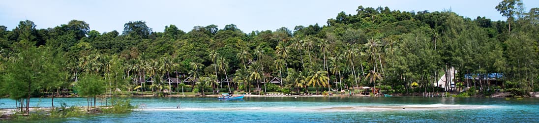 Insel Koh Kut (Ko Kood) in Thailand.