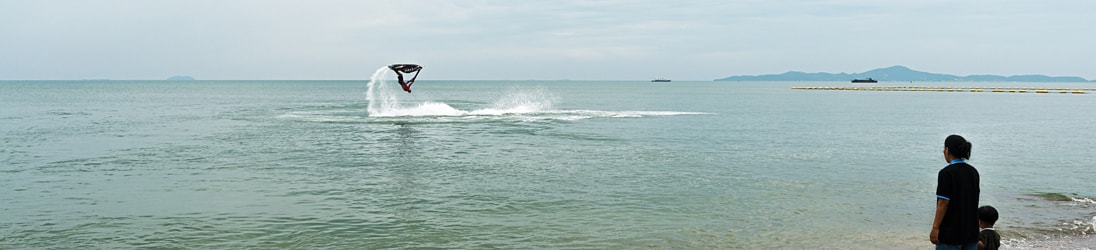 Jetski am Jomtien Strand bei Pattaya