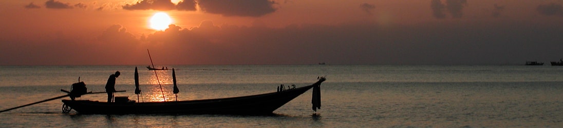 Versicherung Thailand - Sonnenuntergang auf Koh Tao