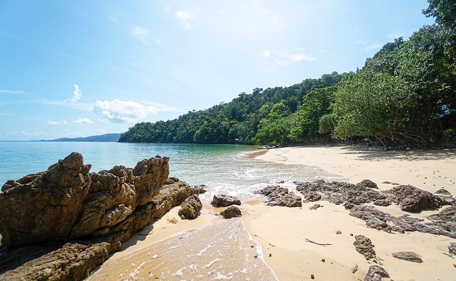 Der schönste Strand von Koh Phayam in der Ao Kwang Peeb.