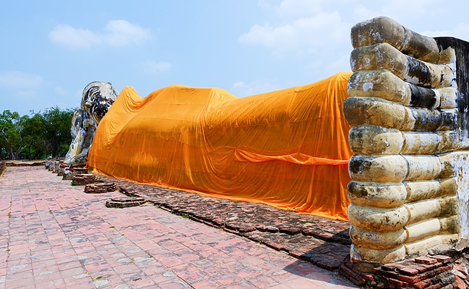 Die schönsten Sehenswürdigkeiten in Ayutthaya - Wat Lokayasutharam