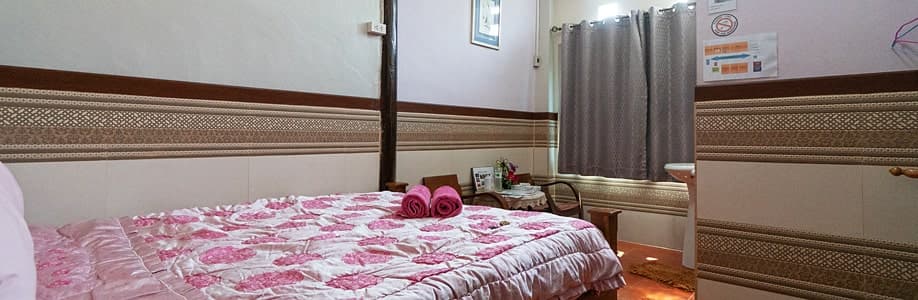 Mein Hotelzimmer in Ayutthaya.