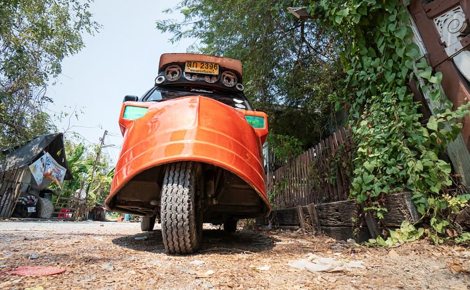 Tuk Tuk in Ayutthaya.