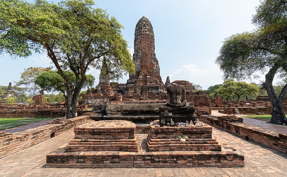 Phra Ram Tempel in Ayutthaya.