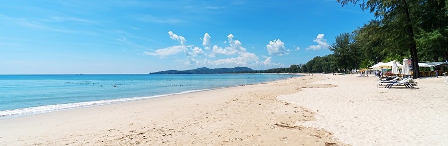 Der Bang Tao Beach am Nachmittag.