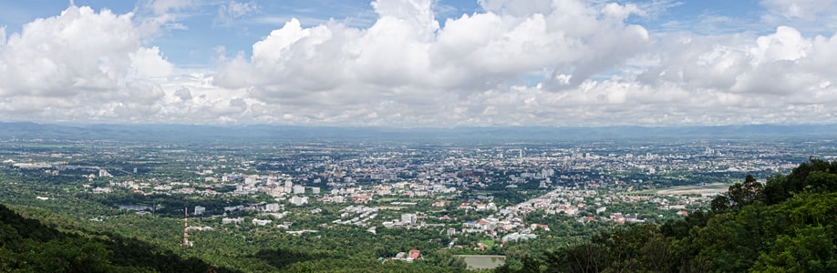 Blick auf Chiang Mai.