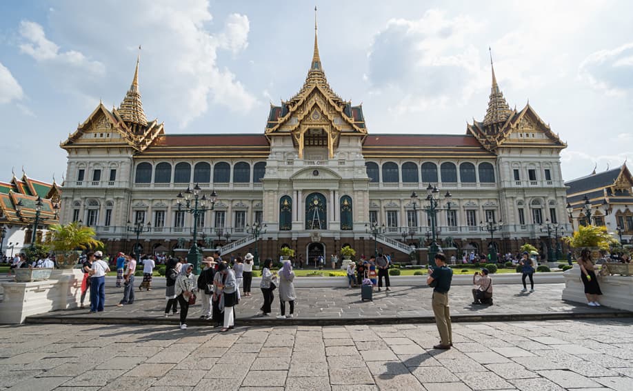 Chakri Maha Prasat im Grand Palace Bangkok