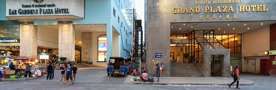 Lee Gardens Plaza und Grand Plaza Hotel im Zentrum von Hat Yai.