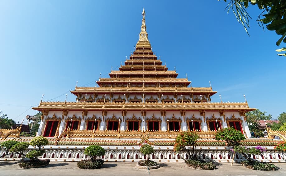 Phra Mahathat Kaen Nakhon in Khon Kaen.