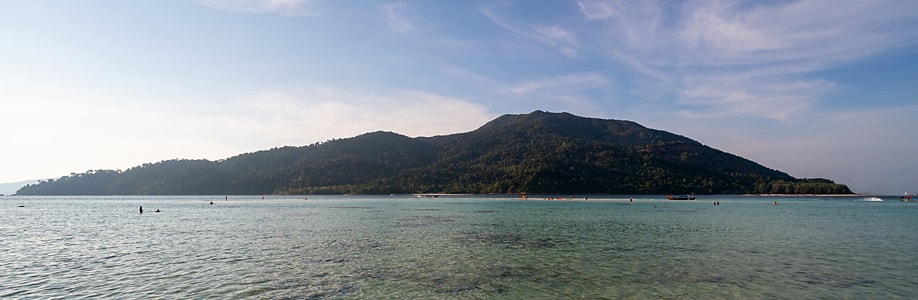 Koh Adang und Sandbank.