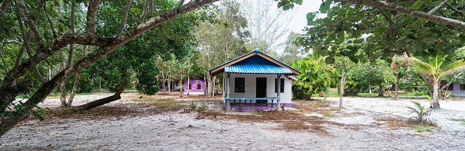 Bungalows am Long Beach auf Koh Chang.