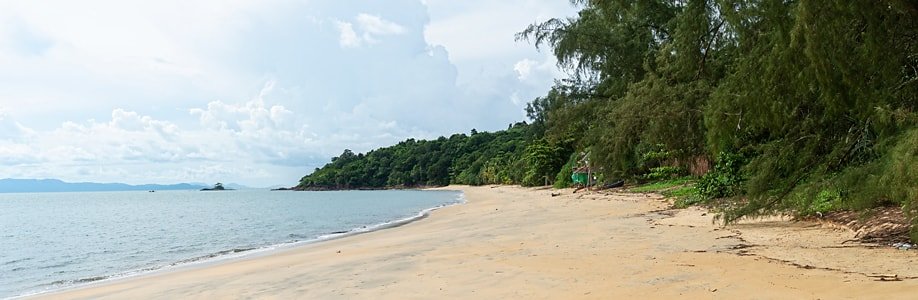 Der nördliche Teil vom Long Beach auf Koh Chang Noi.