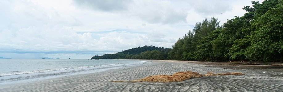 Der südliche Teil vom Long Beach auf Koh Chang Noi.