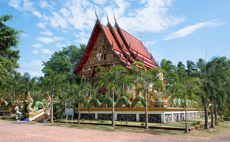 Koh Chang Sehenswürdigkeit - Der Wat Salak Petch.
