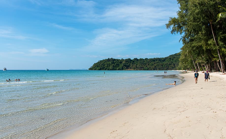 Klong Chao Strand auf Koh Kut.