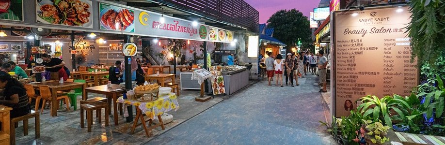 Restaurant in der Walking Street.