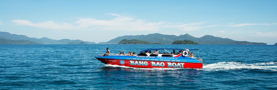 Bang Bao Speedboot auf dem Weg nach Koh Mak.
