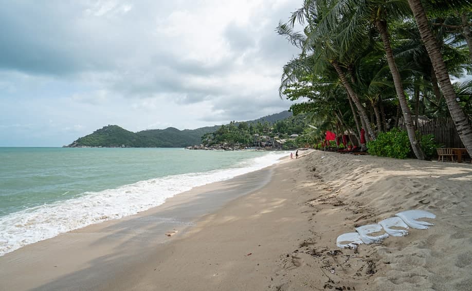 Der Thong Nai Pan Noi Strand auf Koh Phangan.