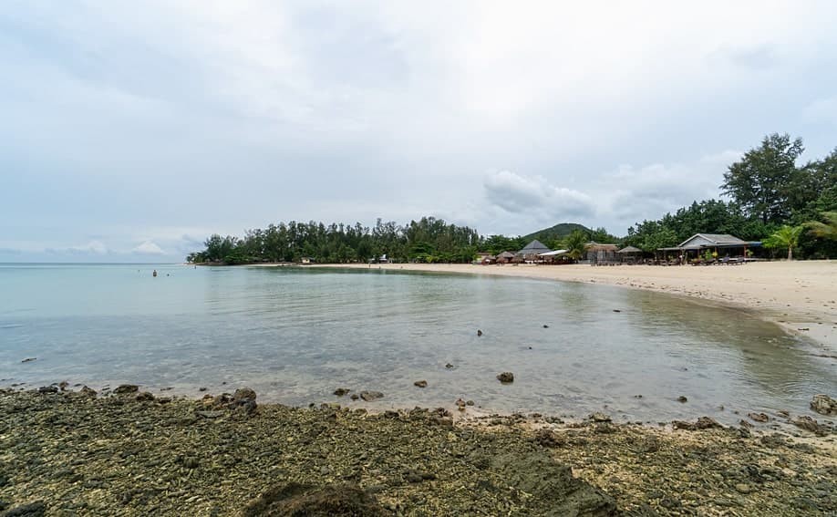 Srithanu Beach.