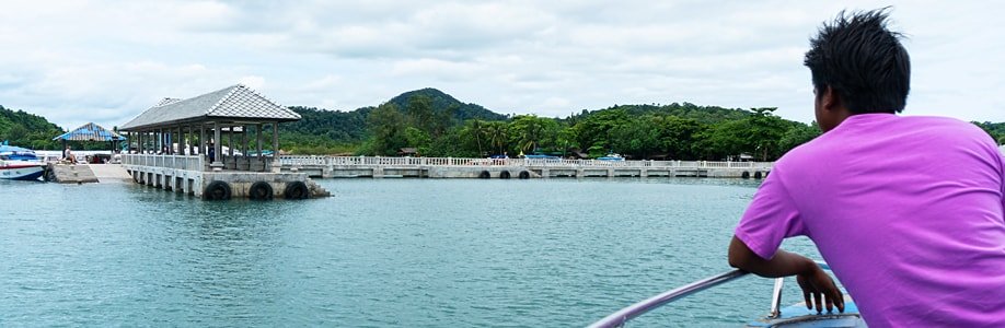 Anreise mit dem Schnellboot nach Koh Phayam.