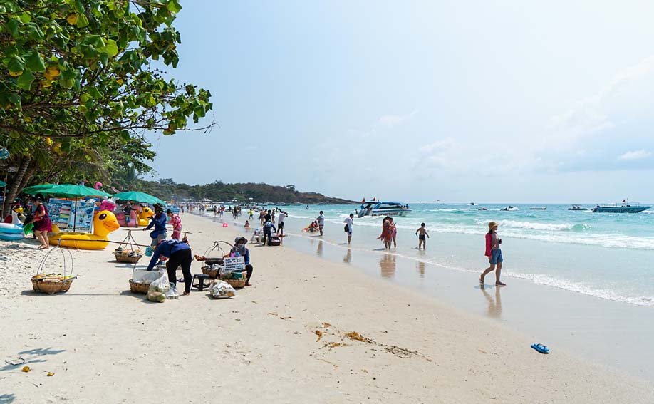 Der beliebte Sai Kaew Strand.