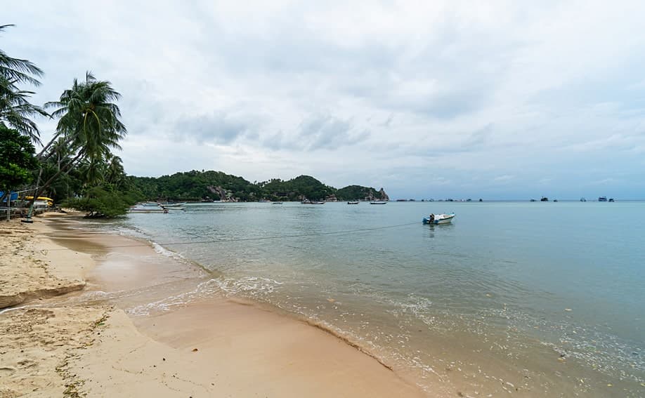 Chalok Baan Kao Strand auf Koh Tao.