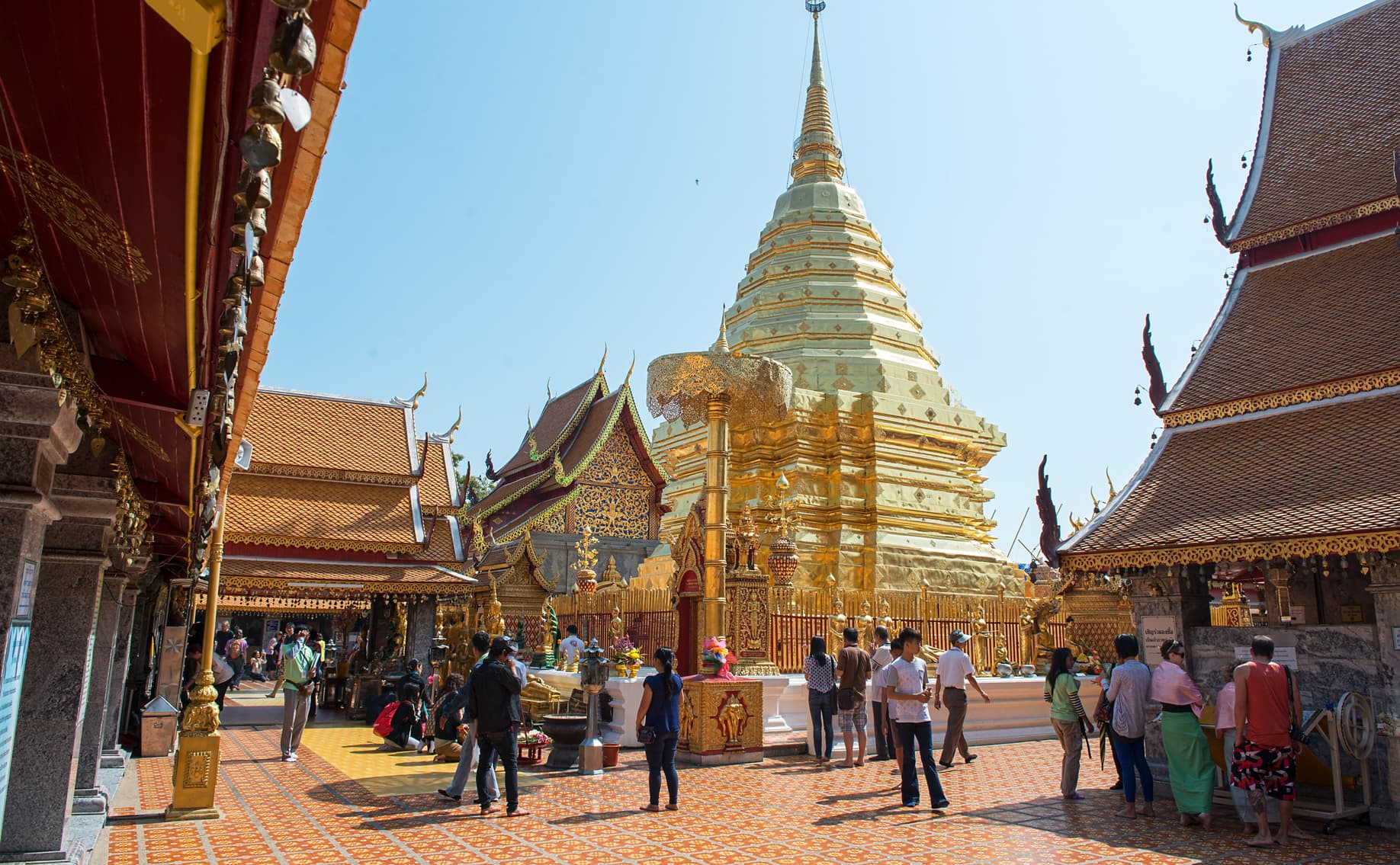 Die Liste Der Highlights In Chiang Mai Beinhaltet Viele Tempel Doch Es