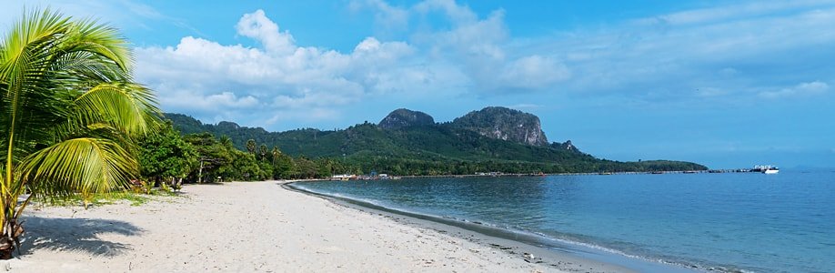 Nördlicher Strandabschnitt vom Sivalai Beach.