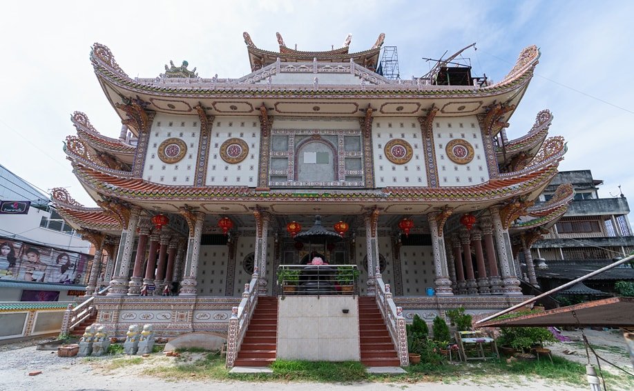 Einer der zahlreichen Tempel in Hat Yai.