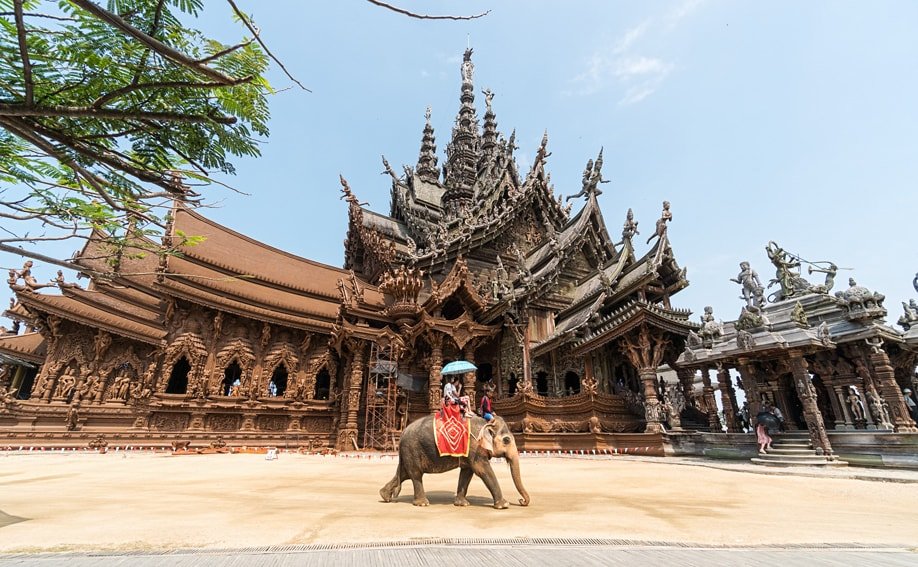 Das Sanctuary Of Truth in Pattaya.