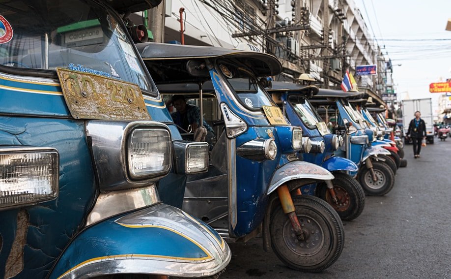 Tuk Tuks in Thailand