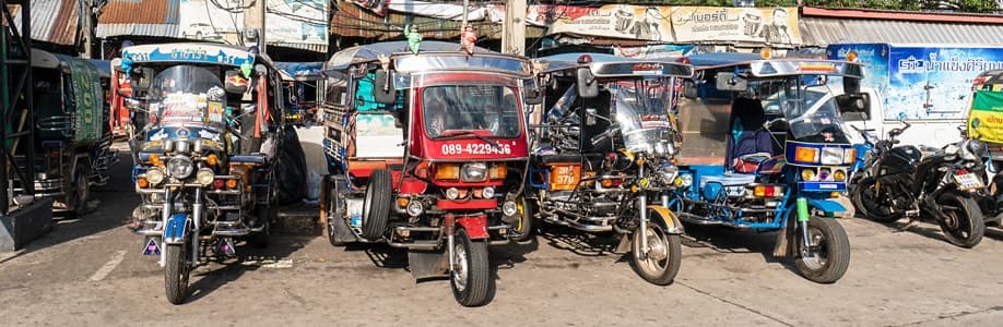 Tuk Tuk in Udon Thani.