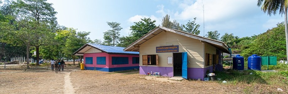 Krankenstation auf Koh Bulon Lae.