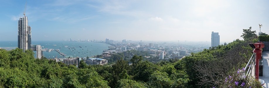 Aussicht vom Pattaya Hill