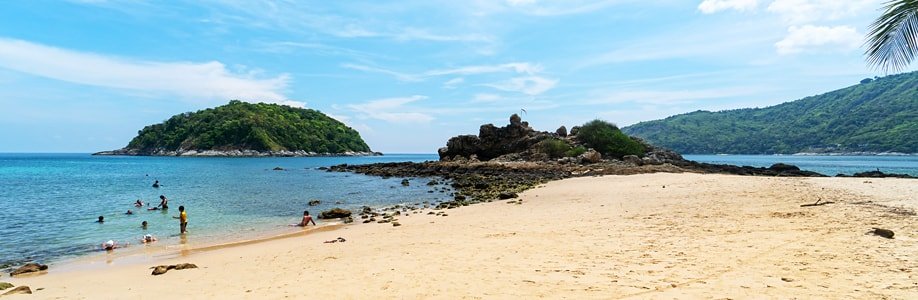 Yan Nui Beach Phuket.